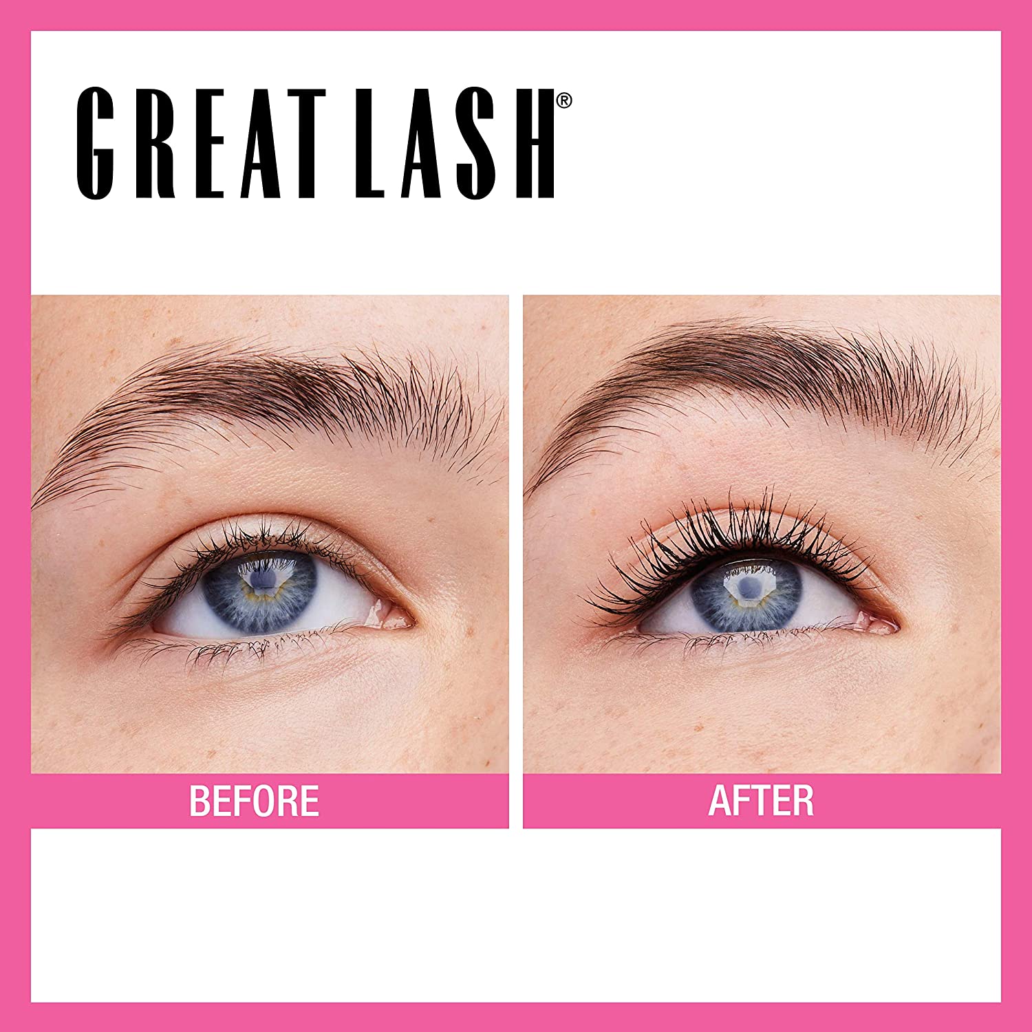Maybelline Great Lash Washable Mascara Makeup, Volumizing Lash-Doubling Formula That Conditions As It Thickens, Very Black, 2 Count - Image 4